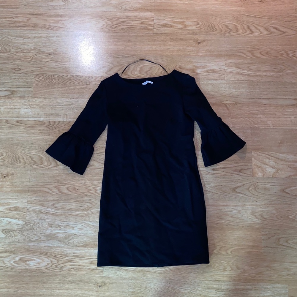 Tight black dress